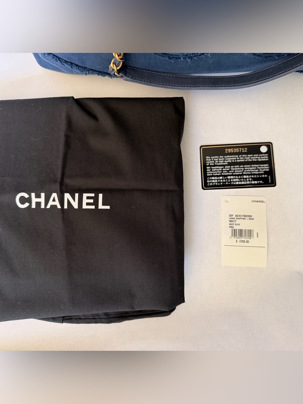 CHANEL Deauville Tote - Picture 11 of 12